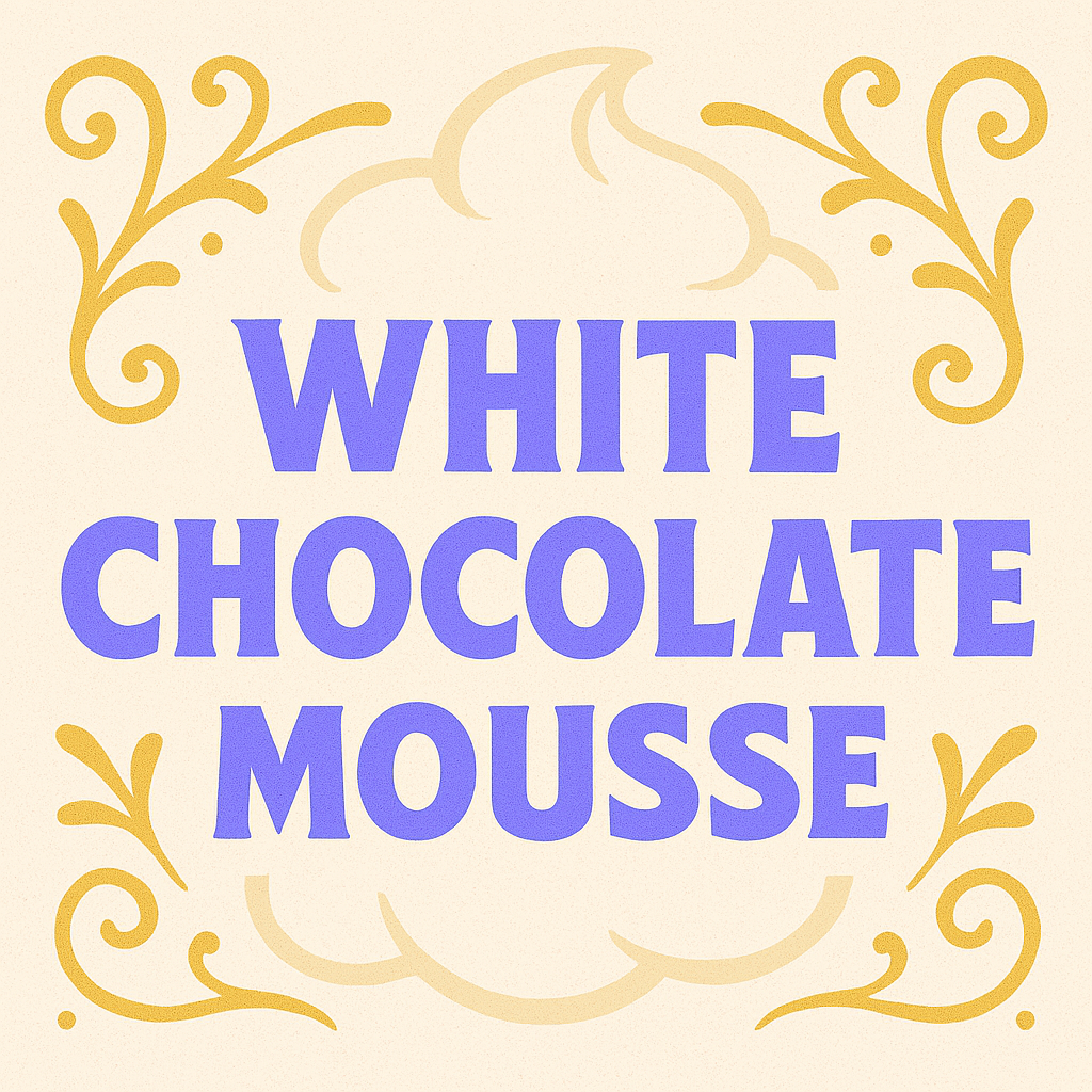White Chocolate Mousse – 1lb Bag