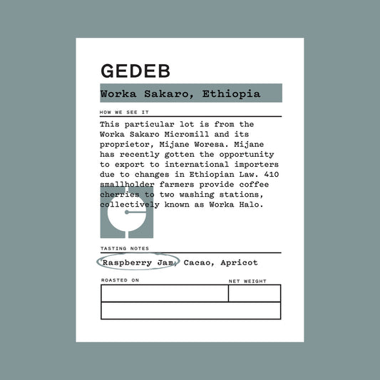 Ethiopia - Gedeb Worka Sakaro