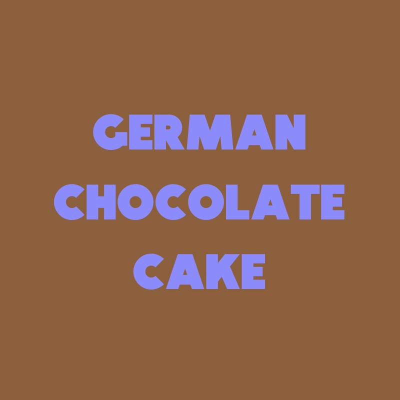 German Chocolate Cake – 1lb Bag