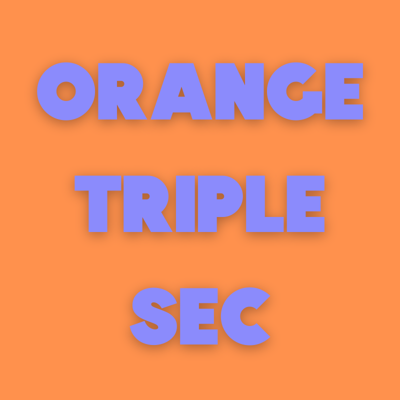 Orange Triple Sec – 1lb Bag