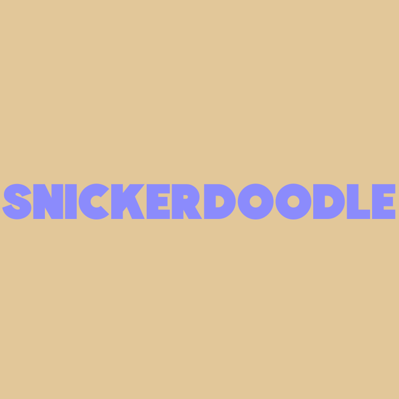 Snickerdoodle – 1lb Bag