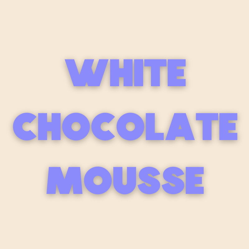 White Chocolate Mousse – 1lb Bag